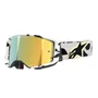 Oculos Motocross Alpinestars Supertech Corp Branco Lente Gold