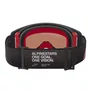 Oculos Motocross Alpinestars Supertech Corp Preto Vermelho Lente Espelhada