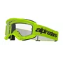 Oculos Motocross Alpinestars Vision 3 Wordmark Amarelo