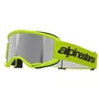 Oculos Motocross Alpinestars Vision 3 Wordmark Amarelo Espel