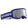 Oculos Motocross Alpinestars Vision 3 Wordmark Azul Espelha