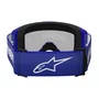 Oculos Motocross Alpinestars Vision 3 Wordmark Azul Espelha