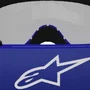 Oculos Motocross Alpinestars Vision 3 Wordmark Azul Espelha