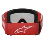Oculos Motocross Alpinestars Vision 3 Wordmark Vermelho Espe
