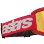 Oculos Motocross Alpinestars Vision 5 Blaze Lente Vermelha
