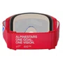 Oculos Motocross Alpinestars Vision 5 Corp Vermelho Azul Lente Azul