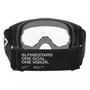 Oculos Motocross Alpinestars Vision OTG Preto Cinza Lente Cristal