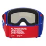 Oculos Motocross Alpinestars Vision Sand Azul Vermelho Branco Lente Fumê