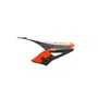 Pala Capacete Asw Fusion 2.0 Dash Preto Laranja Branco