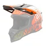 Pala Capacete Asw Fusion 2.0 Dash Preto Laranja Branco