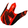 Pala Capacete Asw Image Omega Imp 17 Laranja Preto