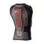 Protetor Alpinestars Nucleon Flex Pro Vest Transp Smoke Verm
