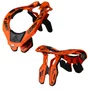 Protetor De Pescoço Cervical Leatt Brace 4.5 Laranja