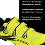 Sapatilha Ciclismo Bike Asw Fury Amarelo Fluor