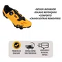 Sapatilha Ciclismo Bike Asw Ruby Mtb Laranja