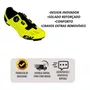 Sapatilha Ciclismo Bike Asw Ruby Road Amarela Fluor