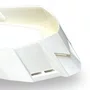 Spoiler Capacete Racer1 Rc1 Branco Octane