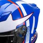 Spoiler Capacete Racer1 Rc1 Icone Nava Azul 286