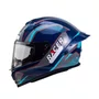 Spoiler Capacete Racer1 Rc1 Octane Azul 294