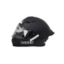 Spoiler Capacete Racer1 Rc1 Preto Fosco