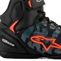 Tenis Pilotagem Moto Alpinestars Faster 3 Preto Cinza Camuflado Vermelho
