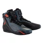 Tenis Alpinestars Faster 4 Cinza Claro Vermelho