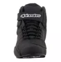 Tenis Pilotagem Moto Alpinestar Sektor Preto Verde Fluor