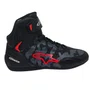 Tenis Pilotagem Moto Alpinestars Faster 3 Preto Cinza Camuflado Vermelho