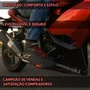 Tenis Pilotagem Moto Alpinestars Sektor Preto Vermelho