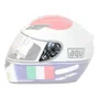 Viseira Capacete Agv K3 K4 Cristal Com Kit Reparo Polivisor