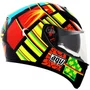 Viseira Capacete Agv K3 Sv Com Oculos Solar K1 Cristal