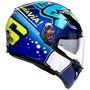 Viseira Capacete Agv K3 Sv K1 Stealth Camaleão Polivisor