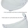 Viseira Capacete ASX V18B Segment Cristal Polivisor