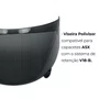 Viseira Capacete ASX V18B Segment Fumê Polivisor