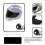 Viseira Capacete Fumê Ls2 Ff320 Ff353 Ff800 Mais Kit Reparo