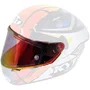 Viseira Capacete Kyt NFR Nx Race Nz Race Revo Vermelha Dia e Noite Visor 1
