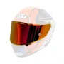 Viseira Capacete Kyt NFR Nx Race Nz Race Revo Vermelha Visor 1