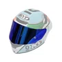 Viseira Capacete Kyt Tt Course Revo Azul