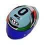 Viseira Capacete Kyt Tt Course Revo Azul