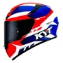 Viseira Capacete Kyt Tt Course Revo Azul