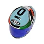 Viseira Capacete Kyt Tt Course Revo Azul Dia E Noite
