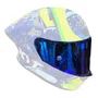 Viseira Capacete Kyt Tt Revo Azul Iridium Original
