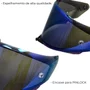 Viseira Capacete Kyt Tt Revo Azul Iridium Original