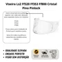 Viseira Capacete Ls2 Ff320 Ff353 Cristal Polivisor