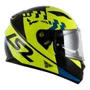 Viseira Capacete Ls2 Ff320 Ff353 Ff800 Revo Vermelha Dia E Noite