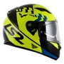 Viseira Capacete Ls2 Ff320 Ff353 Fumê Mais Azul Polivisor