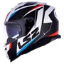 Viseira Capacete Ls2 Ff320 Ff353 Fumê Mais Azul Polivisor