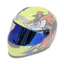 Viseira Capacete Ls2 Ff358 Azul Iridium Light Dia Noite