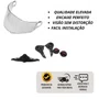 Viseira Capacete Ls2 Ff358 Cristal Com Reparo Mais Narigueira