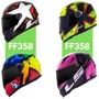 Viseira Capacete Ls2 FF358 Cristal Mais Azul Original